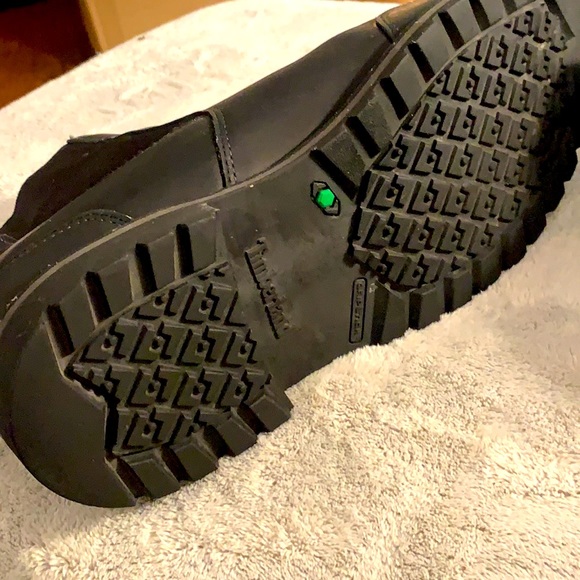 Timberland 9- black leather pull on boots main image 4